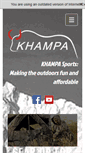 Mobile Screenshot of khampasports.com